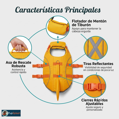 Chaleco Salvavidas para Perros